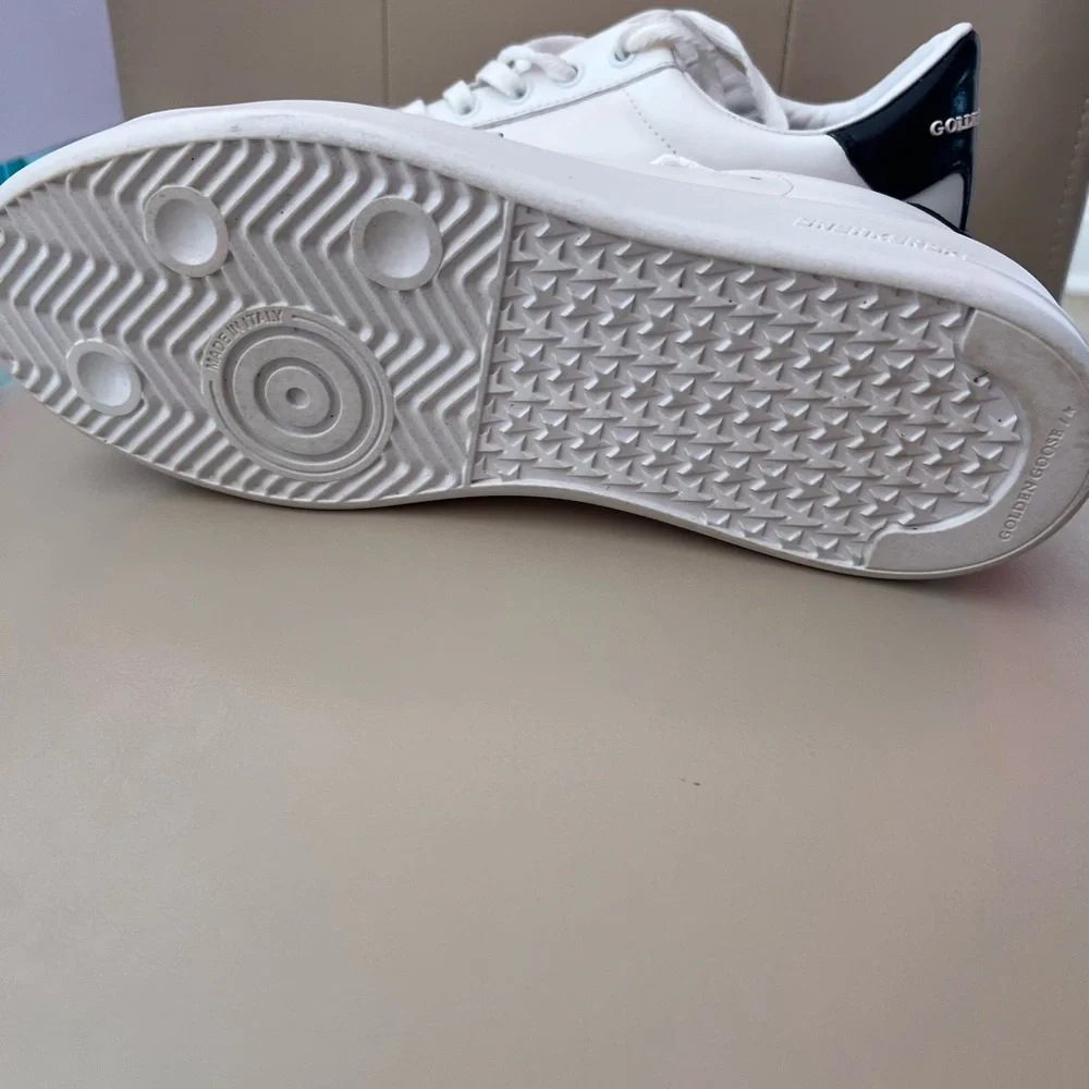 Golden Goose White and Black Sneakers - Picture 3 of 3